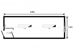 Блок-контейнер 6м жилой для строительных объектов в Красном Яре